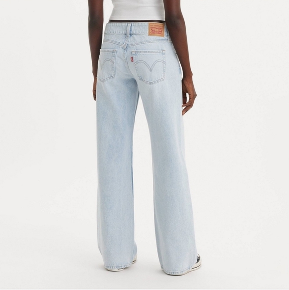 Levi's Woman's Low Rise Super Low Loose Jeans 30 X 32 - Picture 3 of 16